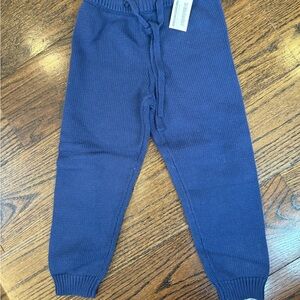 Minnow Kids Navy Knit Pants Jogger - NWT 7/8